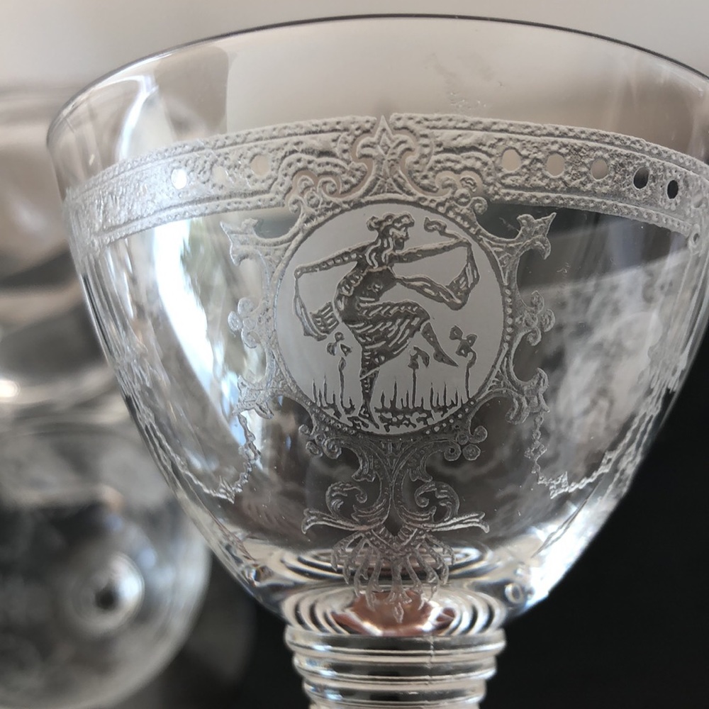 Pair Art Deco Glasses